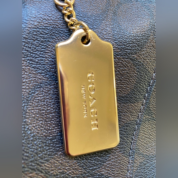 Coach Brown Cammie Chain Tote Bag New Purse - Picture 7 of 14